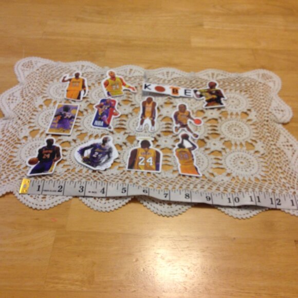 Basketball sport stickers for laptop, cell phone, hydration bottles, skateboards - Picture 2 of 5